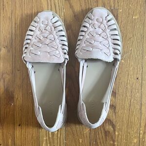 Nisolo Taupe Huarache Sandals